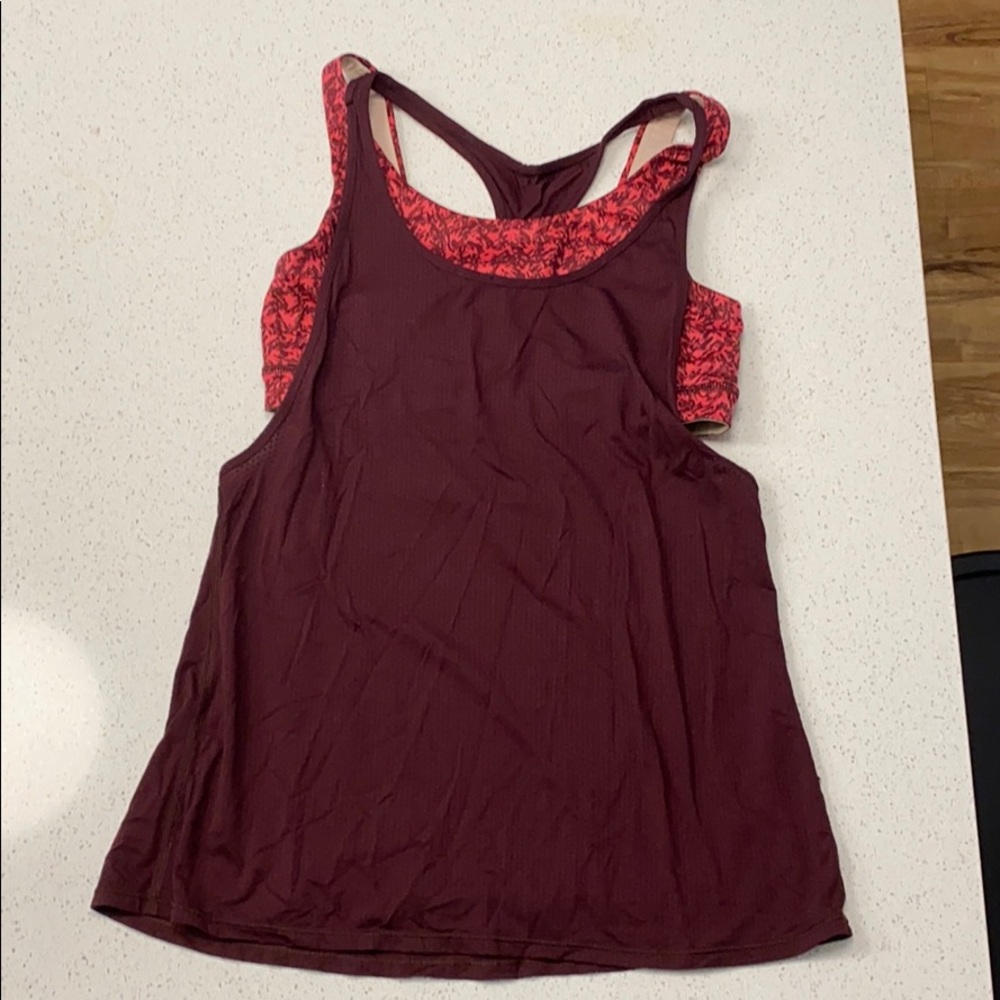 Lululemon Tank with Built-in Bra